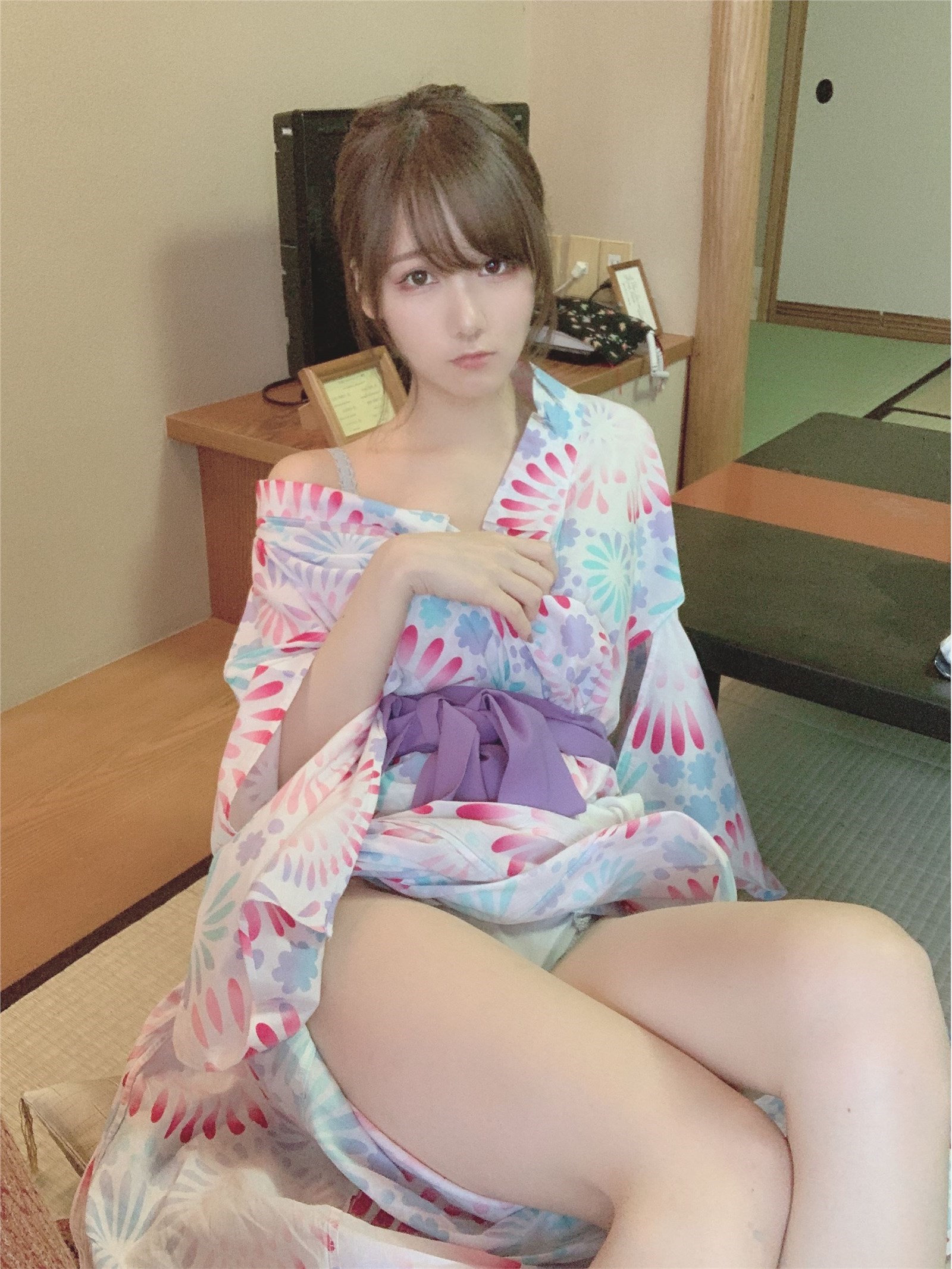 Japanese cosplay flame handle bathrobe ②(7)